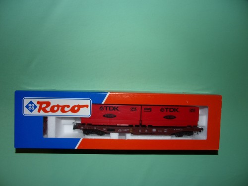 Roco wagon kangourou caisses - roco,
