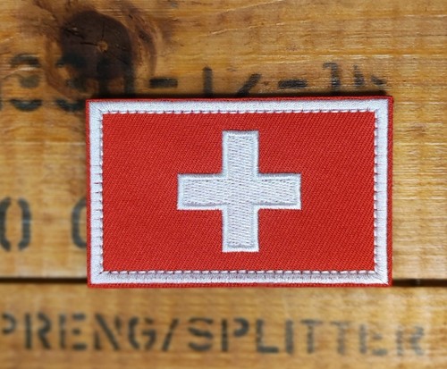 Patch brodé drapeau - , suisse