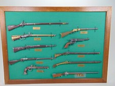 lot 10 mini réplique métal