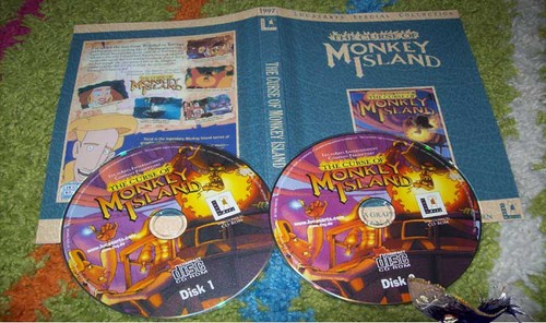 Cover dvd monkey island 3 - dvd, pc