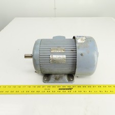 Moteur Électrique AC Yaskawa Type FEQ 2CV 1150RPM 208V 3PH 6-Pôles Testé