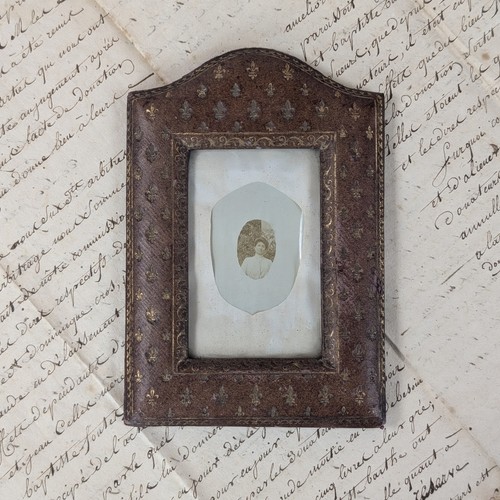 Ancien cadre photo - cadre, français