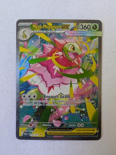 Carte pokemon mega meganium - meganium, ex