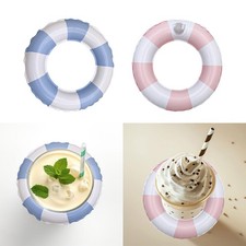 Mini bouée gonflable pour décoration de fête, idéale pour boire un verre à