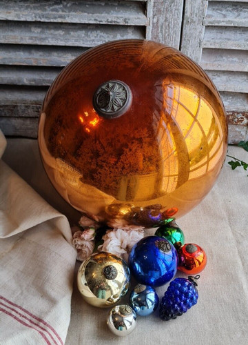 Ancienne grosse boule noel - grosse, de