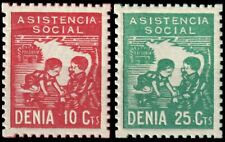 ESPAGNE Guerre Civile Locaux DENIA (Alicante) Allepuz 50/51 / Sofima 38/39 **