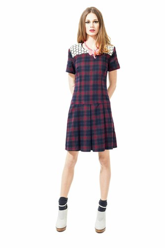 Robe à carreaux - robe,