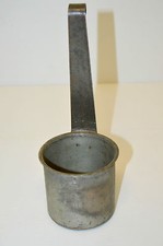 -GRANDE MESURE TÔLE DEMI LITRE MESURE A GRAIN Collection outil ancien POPULAIRE