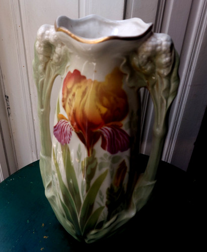 Ancien grand vase faience - ancien,