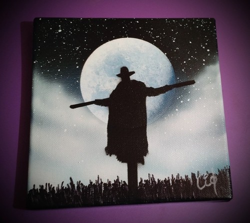 Spray art toile 20x20 - spray,
