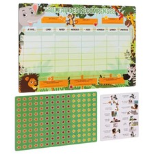 Luigi's Tableau de Recompense Enfant - Tableau Magnetique Semainier Enfants pour