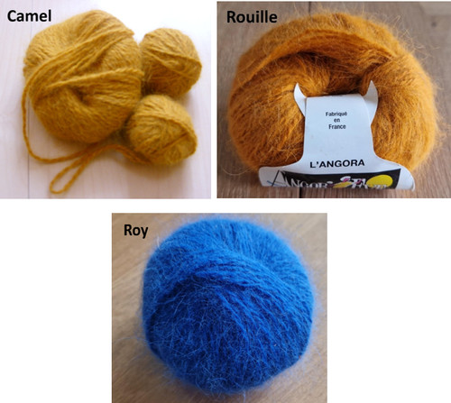 Pelote laine angora - 70%, 30%