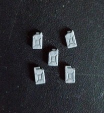 diorama 5 jerrycans allemands 1/72 HO