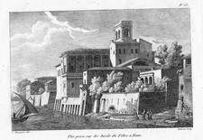 1804 - Roma Rom Rome Incisione