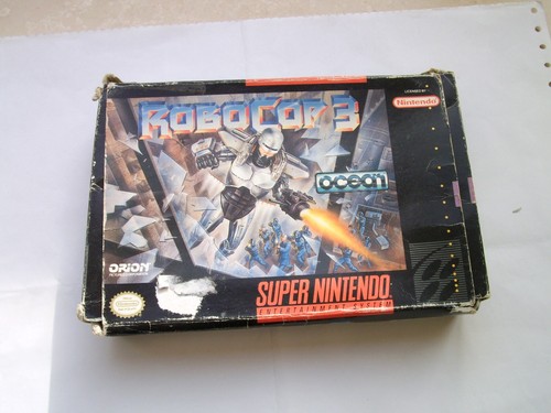 Robocop snes super - 3, nintendo