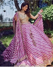 PARTIE LEHENGA CHOLI DESIGNER INDIEN BOLLYWOOD LEHENGA MARIAGE ETHNIQUE EID