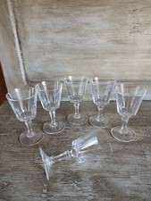 6 Verre à liqueur en cristal