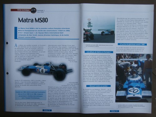Fiche sport automobile matra - fiche,