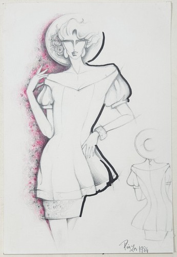 Mode femme dessin - femme,