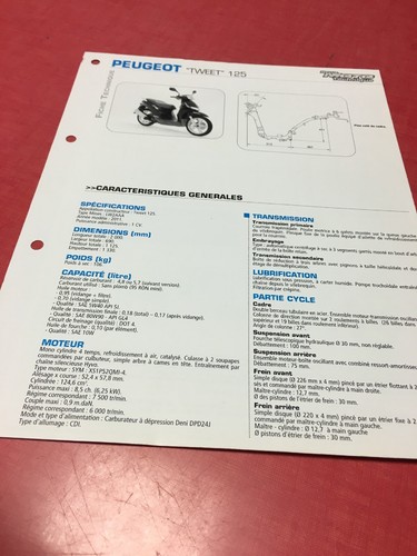 Peugeot tweet 125 scooter - tweet,