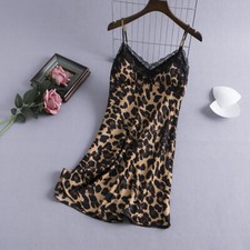 Femme Léopard Nuit Robes de