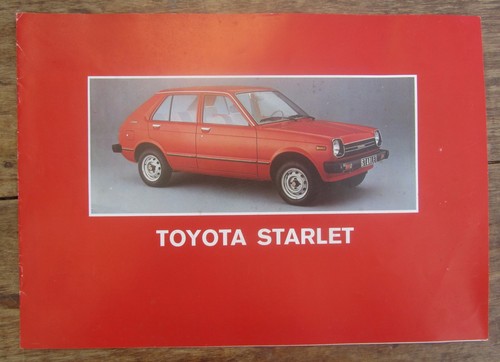 Ancienne brochure toyota - ancienne,