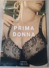 Affiche lingerie Prima Donna - Poster double soutien gorge noir 100 ans