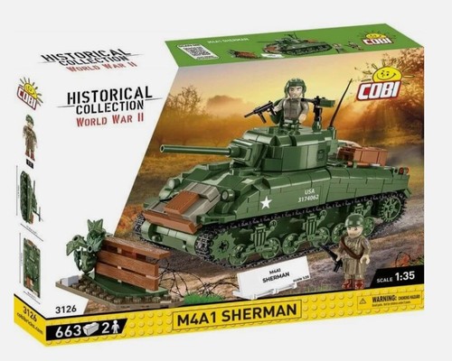 Cobi char sherman m4a1 663 - sherman,