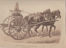 Caisson à 2 Roues - Modèle 1861 - 2ème Régiment du Train d' Artillerie -