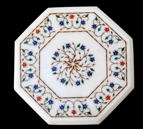 Marble table top - , semi