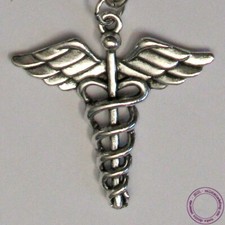 Porte-clés Caducée Ailé