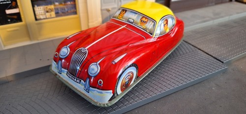 Jouet tole huki jaguar xk - huki,