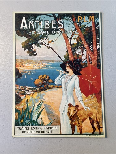 Carte postale antibes côte - carte,