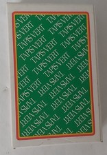 jeu de 54 cartes a jouer Tapis vert, SLNLN France