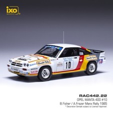 Opel Manta 400 #10 Rallye de Manx 1985 Fisher / Frazer 1/43 IXO RAC442