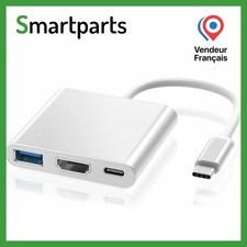 Adaptateur USB C vers HDMI 4K, Adaptateur Type C Hub vers HDMI