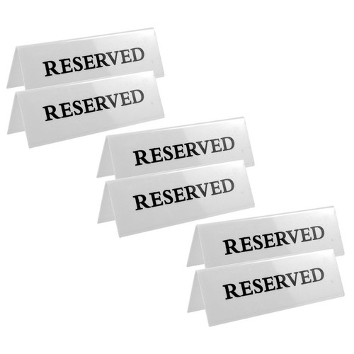 Pcs panneaux réservés - réservés, pour