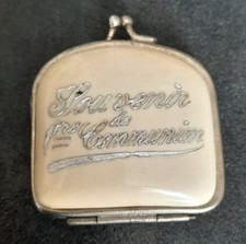 PORTE MONNAIE ANCIEN SOUVENIR RELIGIEUX  DE 1ERE COMMUNION