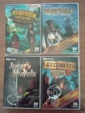 4 JEUX PC Micro Application (idem Big Fish) Objets Cachés Aventures - Comme NEUF