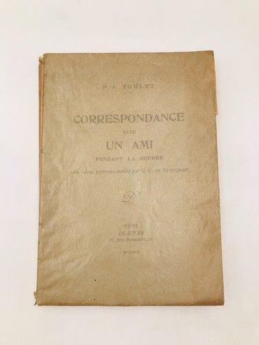 Toulet correspondance - p.,