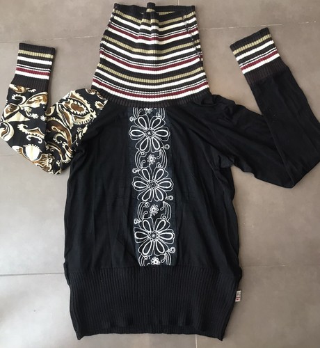Pull tunique savage culture - pull,tunique,
