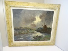 -PEINTURE TABLEAU HUILE SUR