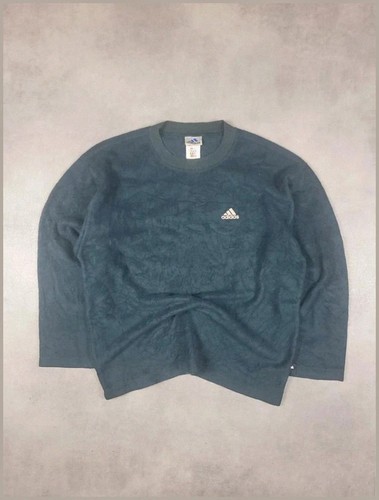 Pull polaire vintage adidas - pull,