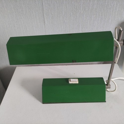 Lampe métal vert vintage - vert,