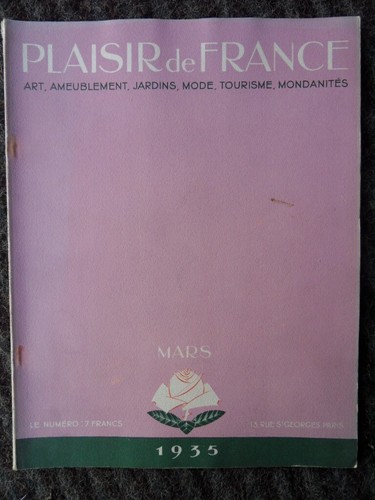Plaisir france 6 mars - de, n°6-mars