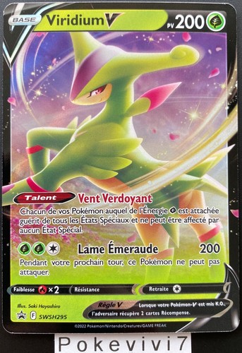 Carte pokemon viridium swsh295 - carte,