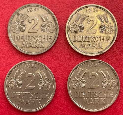 Lot monnaies allemande 2 - de,