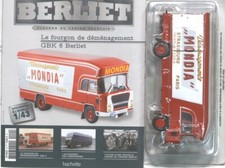 BERLIET N° 40 LE FOURGON DE DEMENAGEMENT KBK 6 BERLIET