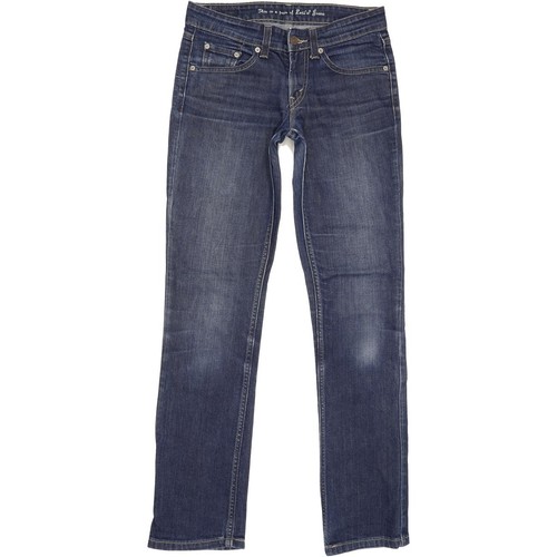 Levi femme bleu straight - ,
