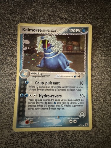 Kaimorse holo pokémon - pokÉmon, 6/95